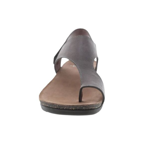 Dansko Reece Thong Sandals Women's US 5.5-6 Stone Burnished Leather RHS2976 - Picture 8 of 12
